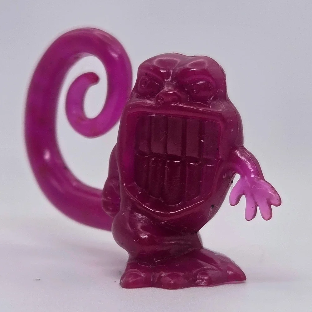 Kenner Ghostbusters Mini Figure Small Purple Fair Wrapper Ghost 1984 Vintage Toy